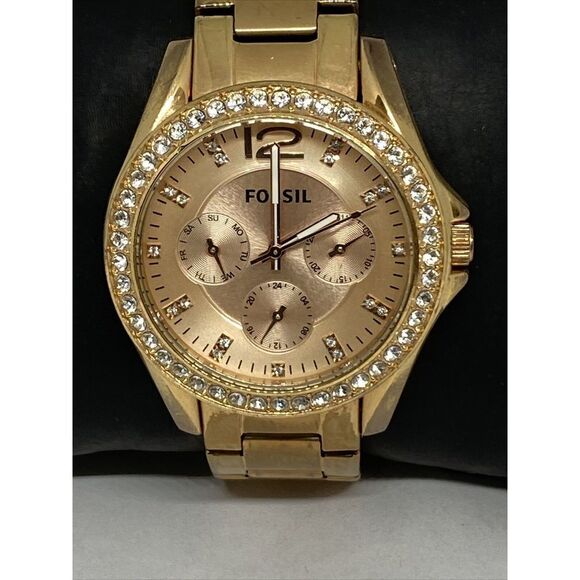 Fossil ES2811 Women's Rose Gold Stainless Steel Analog Dial Quartz Watch HK1066 - Picture 2 of 12